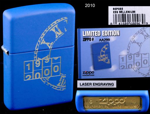 Zippo - 2010-G Limited Edition AA299 - Millenium