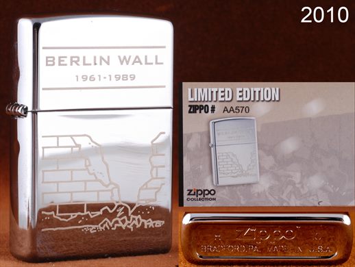 Zippo - 2010-H Limited Edition AA570 - Berlin Wall