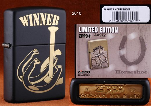 Zippo - 2010-H Limited Edition AA972 - Horseshoes
