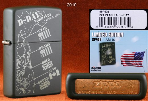 Zippo - 2010-J Limited Edition AB116 - D-Day