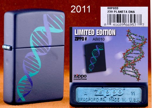 Zippo - 2011-A Limited Edition AB010 - DNA