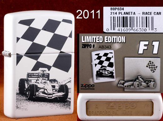 Zippo - 2011-A Limited Edition AB343 - Race Car