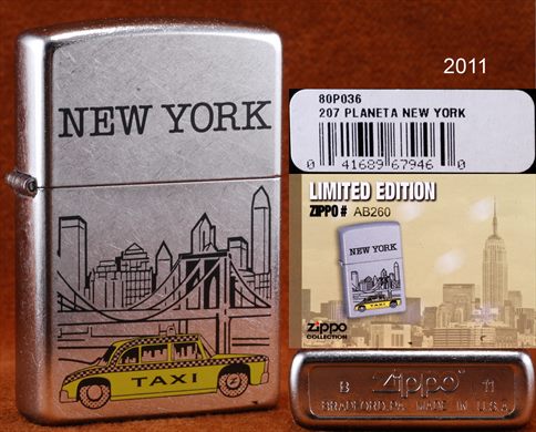 Zippo - 2011-B Limited Edition AAB260 - New York