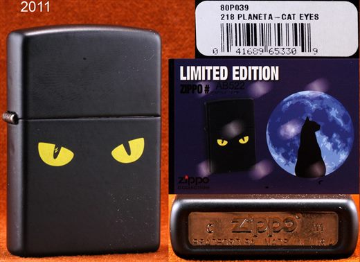Zippo - 2011-C Limited Edition AAB522 - Cat Eyes