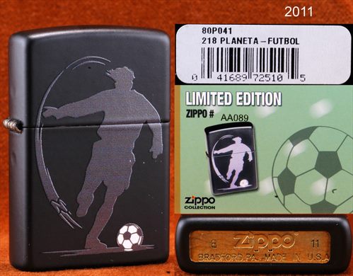 Zippo - 2011-E Limited Edition AAA089 - Futbol