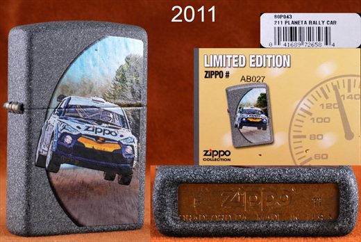Zippo - 2011-F Limited Edition AB027 - Rally Car