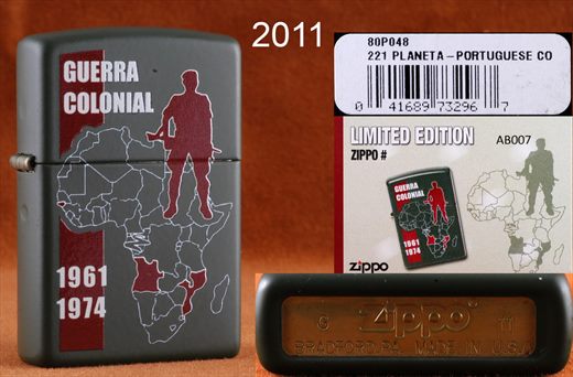 Zippo - 2011-G Limited Edition AB007 - Portuguese Co