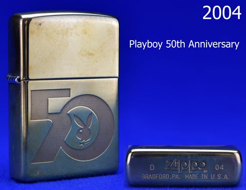 Zippo - 2004-D Playboy 50th Anniversary
