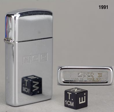 Zippo - 1991 - NCR