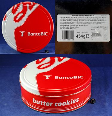 Banco BIC biscoitos de manteiga 454g