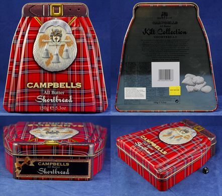 Campbells Kilt Collection Shortbread 150g