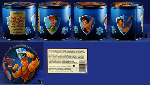 Disney heroes 1-4 125g