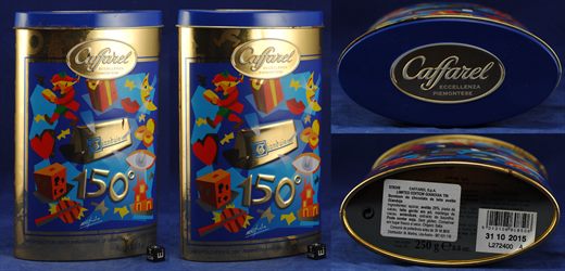 Caffarel Limited Edition Gianduia Tin 250g
