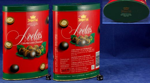 Imperial Avelas cobertas de chocolate