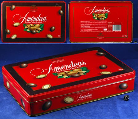 Imperial amendoas cobertas com chocolate 550g
