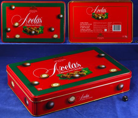Imperial Avelas cobertas com chocolate 550g