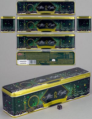 After Eight Eccentrically British Lata Metalica Chocolates Menta 2023