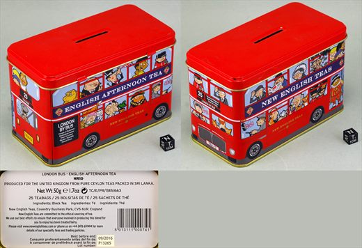 English Afternoon Tea London Bus