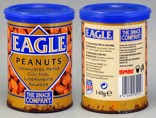 Eagle peanuts 140g