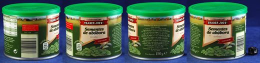 Trader Jones Sementes de abobora 150g