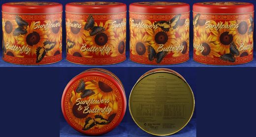 Il Vecchio Forno Artigiano 1000g Sunflowers and Butterfly