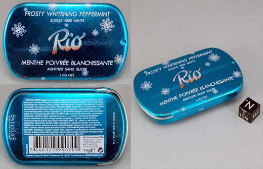 Rio frosty whitening peppermint 14g