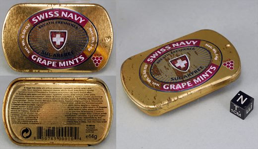 Swiss Navy grape mints 14g