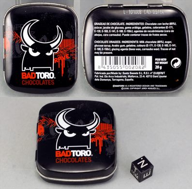 Bad Toro chocolates 20g