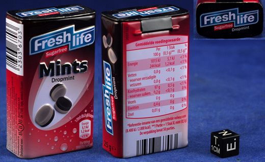 Fresh life sugarfree mints dropmint 25g