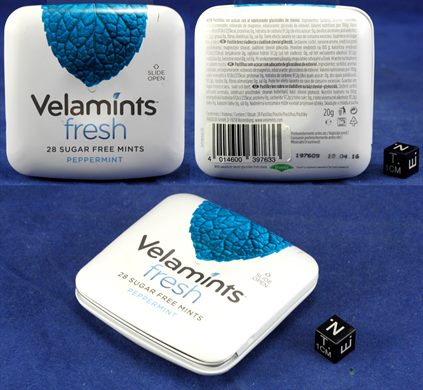 Velamints fresh peppermint 20g