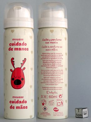 Deliplus mousse cuidado de manos 60ml