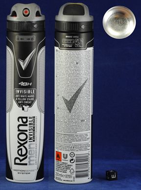 Rexona men invisible black-White 48H 200ml
