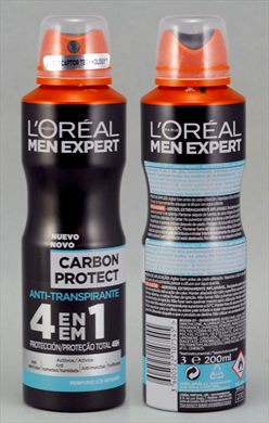 LOreal Men Expert Carbon Protect Anti-transpirante 4 em 1