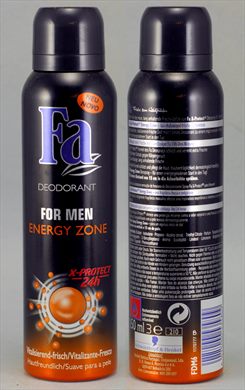 Fa for men energy zone