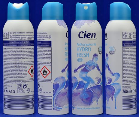 Cien Antitranspirante HYDRO FRESH 48h 200ml