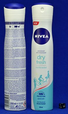 Nivea dry fresh 48h 200ml