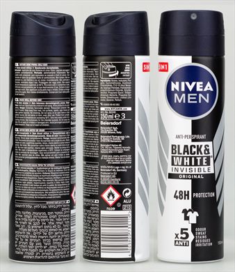 Nivea men black and white 48H 150ml