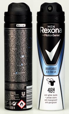 Rexona Men MotionSense Invisible Ice Fresh 48H 150ml