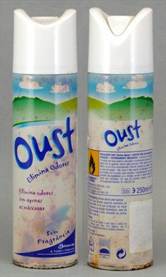 Oust sem fragancia