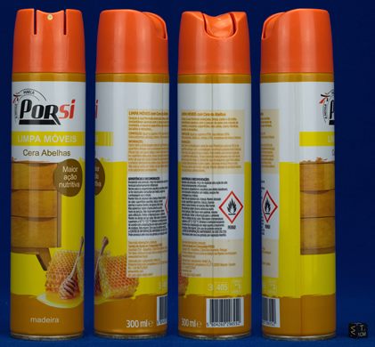 Porsi limpa moveis cera abelhas 300ml