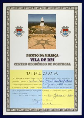 Picoto da Milrica - Vila de Rei - Centro Geodesico de Portugal