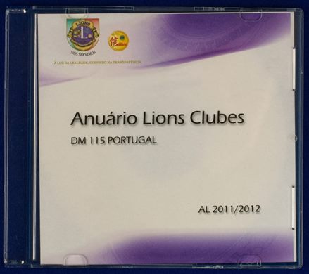 Anuario Lions Clubes DM 115 Portugal AL 2011-2012