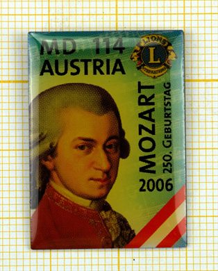 Austria - MD114 - Campo da Juventude e Intercambio - Mozart - 2006