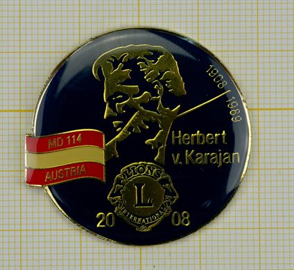 Austria - MD114 - Campo da Juventude e Intercambio - Herbert von Karajan - 2008