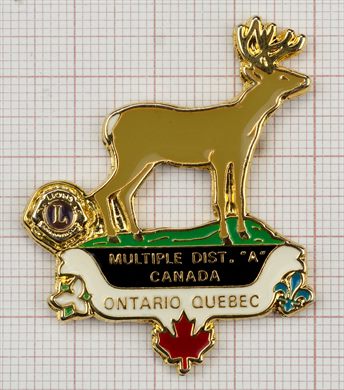 Canada-Ontario Quebec - Distrito Multiplo - A - Veado