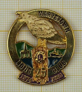 Canada-Newfoundland and Labrador Marystown Lions - Clube 25th Anniversary 1974-1999