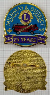 Canada-Ontario Mildmay and - Distrito A-9 - 25 Years 1976-2001