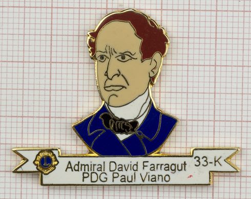 Estados Unidos - Distrito 33-K - Admiral David Farragut PDG Paul Viano