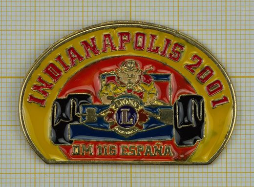 Estados Unidos-Indianapolis - Convencao Internacional 2001 DM 116 Espanha