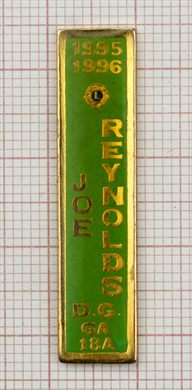 Estados Unidos Georgia Distrito 18-A Joe Reynolds DG 1995-1996
